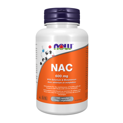 NAC N-acetyl cysteine 600mg 100 Caps