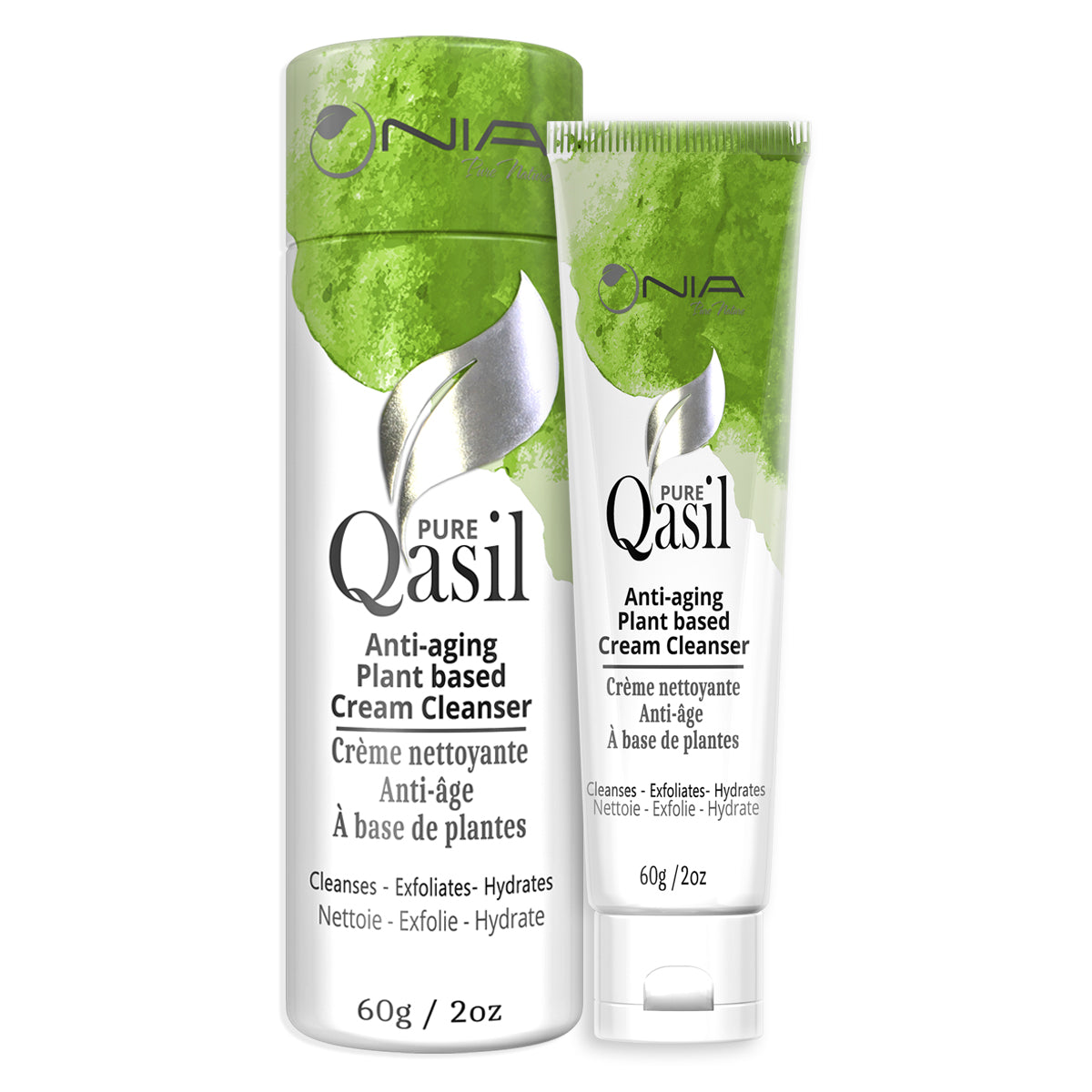 Qasil Pure Anti-Aging Cream Cleanser 60g
