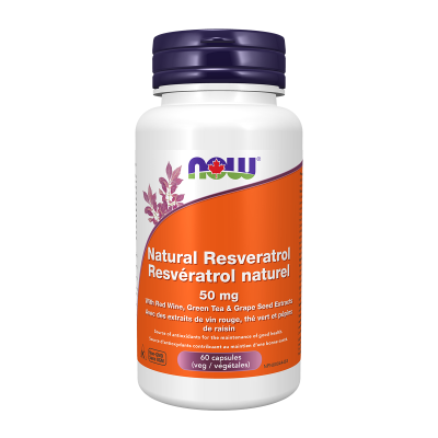Natural Resveratrol 50 mg 60 Caps