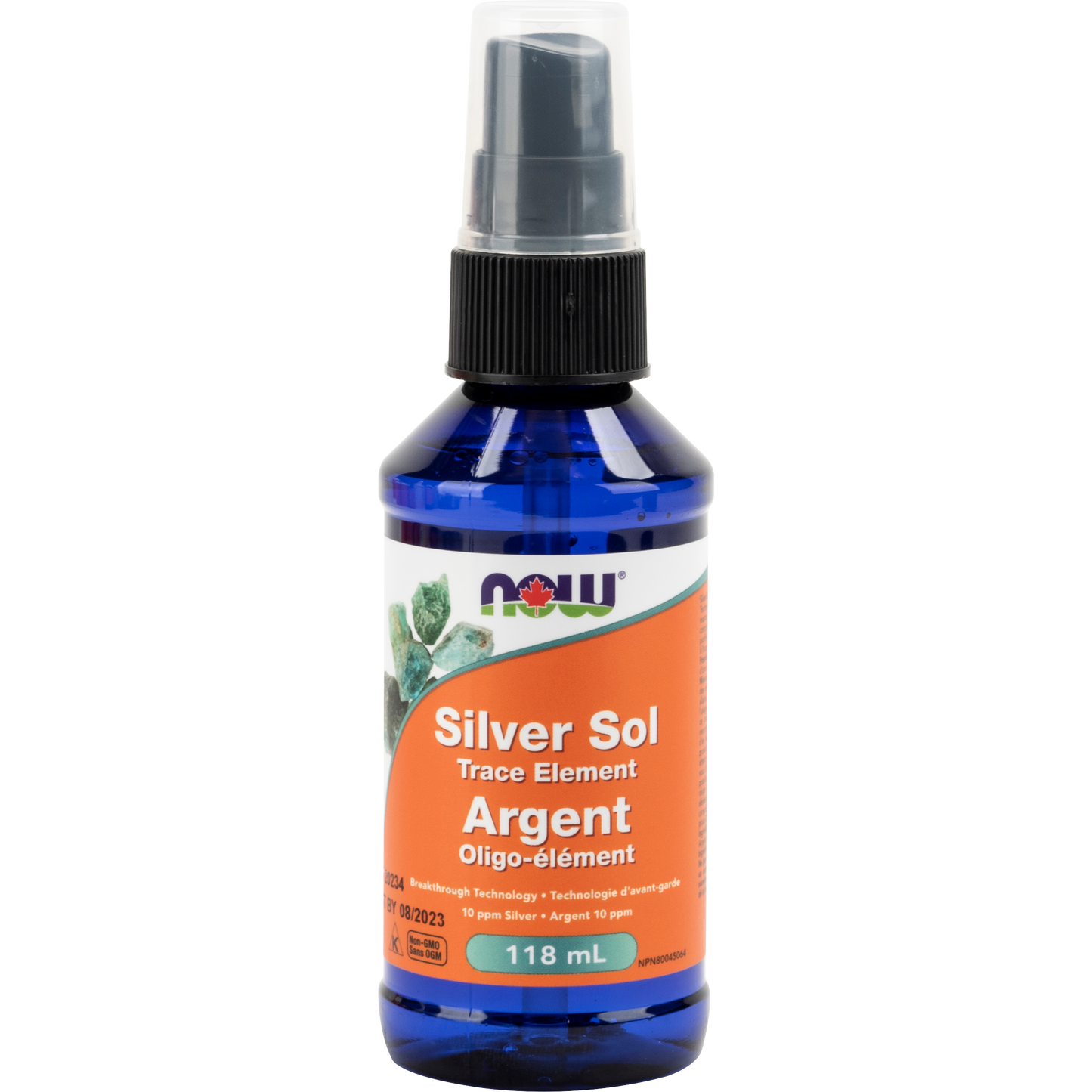 Silver Sol Argent élémentaire Spray liquide 118 ml